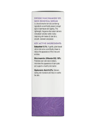 Swisse Skincare Niacinamide 10% Skin Renewal Serum 30ml