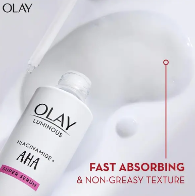 Olay Luminous Niacinamide + AHA Face Super Serum 30 ml