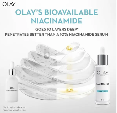 Olay Luminous Niacinamide Honey Peptide Super Serum 30mL