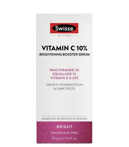 Swisse Beauty Vitamin C 10% Brightening Booster Serum 30ml