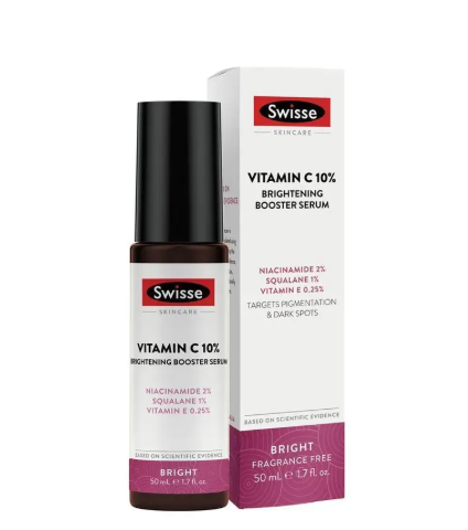 Swisse Skincare Vitamin C 10% Brightening Booster Serum 50ml