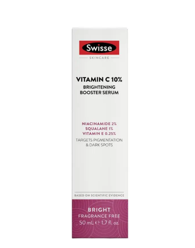 Swisse Skincare Vitamin C 10% Brightening Booster Serum 50ml