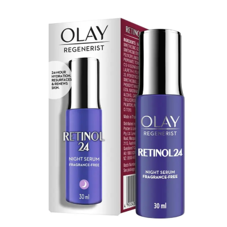 Olay Regenerist Retinol 24 Night Serum Fragrance Free 30ml