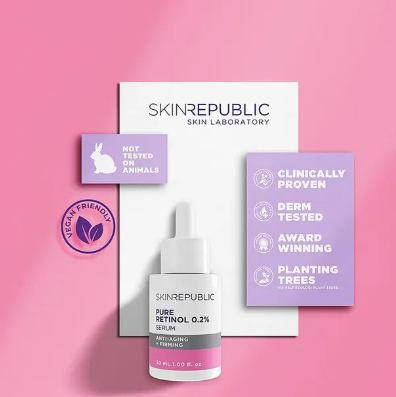 Skin Republic Pure Retinol 0.2% Serum 30ml
