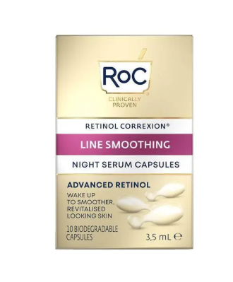 RoC Retinol Correxion Line Smoothing Night Serum Caps 10 Pieces