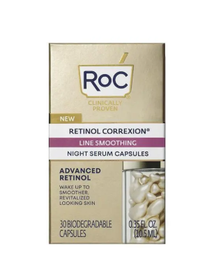 RoC Retinol Correxion Line Smoothing Night Serum 30 Capsules