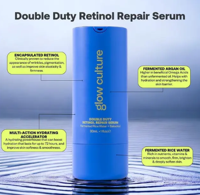 Glow Culture Double Duty Retinol Repair Serum 30ml