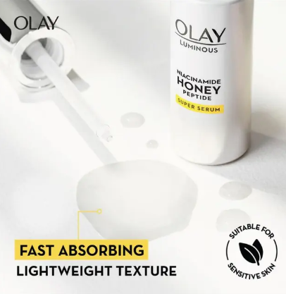 Olay Luminous Niacinamide Honey Peptide Super Serum 30ml