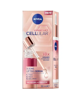 NIVEA Cellular Expert Lift Bakuchiol 3-Zone Lifting Serum 30ml