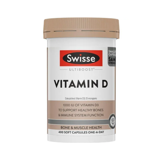 Swisse Vitamin D 400 Capsules