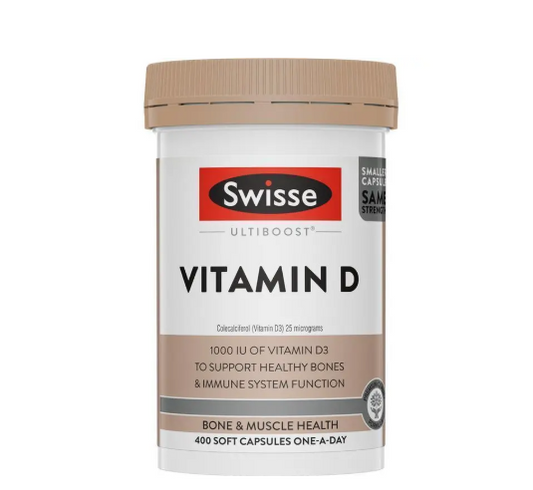Swisse Vitamin D 400 Capsules