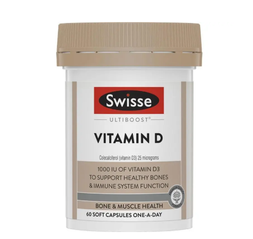 Swisse Vitamin D 60 Capsules