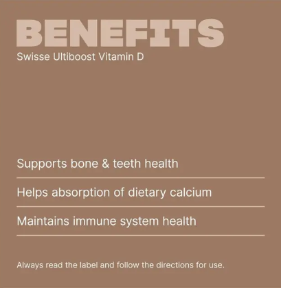 Swisse Vitamin D 60 Capsules