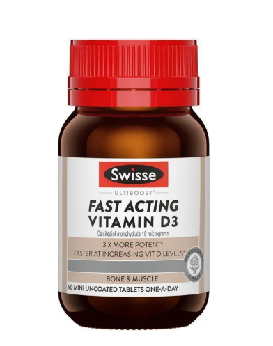 Swisse Ultiboost Fast Acting Vitamin D3 90 Tablets