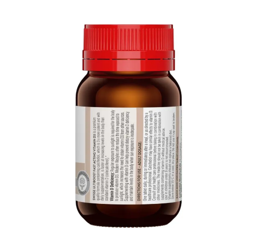 Swisse Ultiboost Fast Acting Vitamin D3 90 Tablets