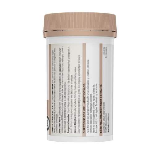 Swisse Ultiboost Calcium + Vitamin D 150 Tablets