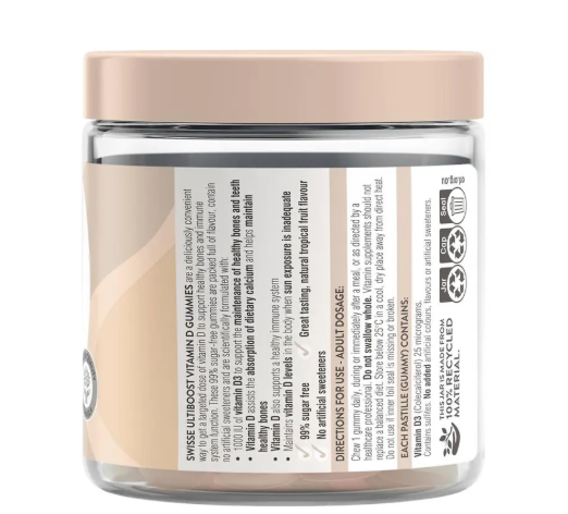 Swisse Vitamin D Gummies 60 Pack