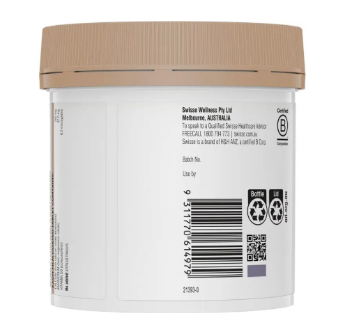 Swisse Magnesium Calcium + Vitamin D 200 Tablets