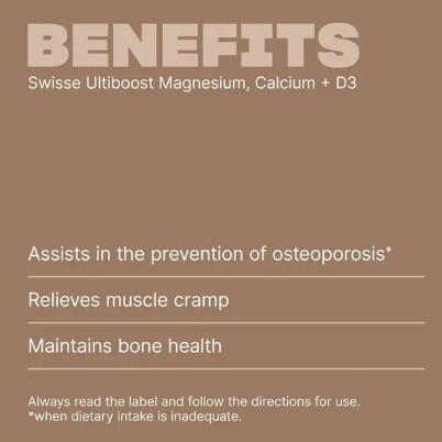 Swisse Magnesium Calcium + Vitamin D 200 Tablets