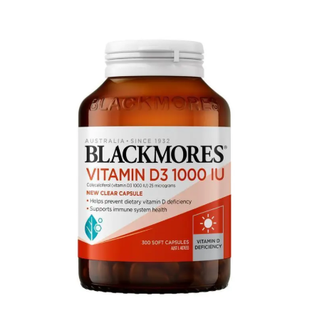 Blackmores Vitamin D3 1000IU 300 Capsules