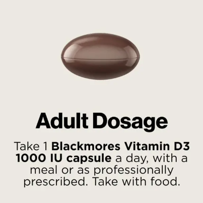 Blackmores Vitamin D3 1000IU 300 Capsules