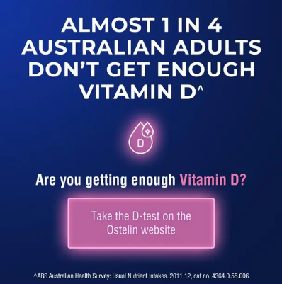 Ostelin Vitamin D3 1000IU 60 Capsules