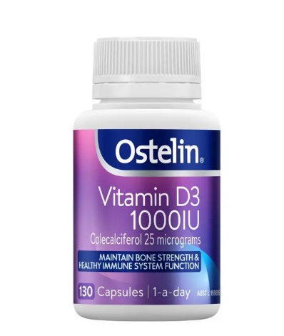 Ostelin Vitamin D3 1000IU 130 Capsules