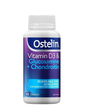 Ostelin Vit D & Glucosamine + Chond 90 Tablets