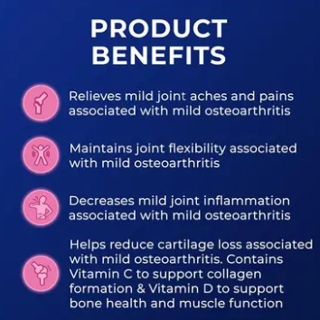 Ostelin Vit D & Glucosamine + Chond 90 Tablets