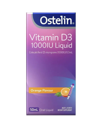 Ostelin Vitamin D3 1000IU Liquid 50ml
