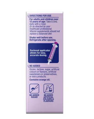 Ostelin Vitamin D3 1000IU Liquid 50ml