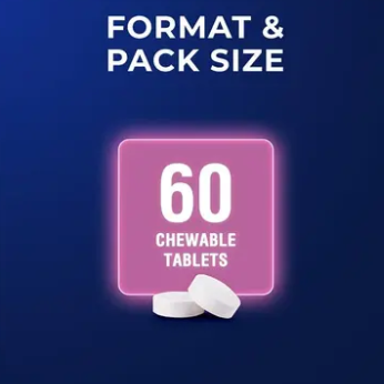 Ostelin Calcium & Vitamin D3 60 Chewable Tablets