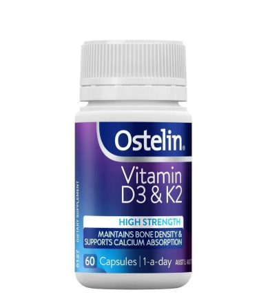 Ostelin Vitamin D3 & K2 60 Tablets