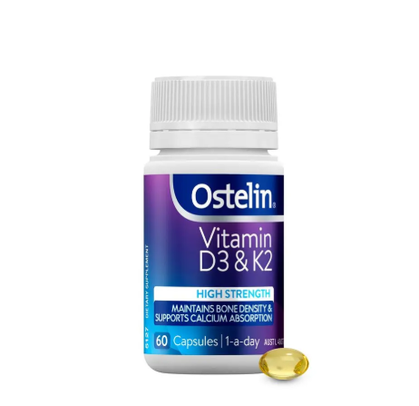 Ostelin Vitamin D3 & K2 60 Tablets