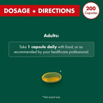 Nature's Own Vitamin D3 1000iu 200 Capsules