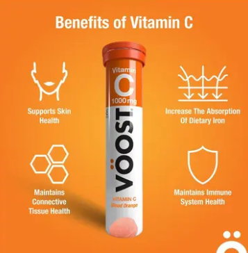 Voost Vitamin C Effervescent 20 Tablets