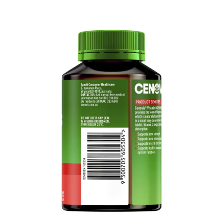 Cenovis Vitamin D3 1000IU 400 Tablets Exclusive Size