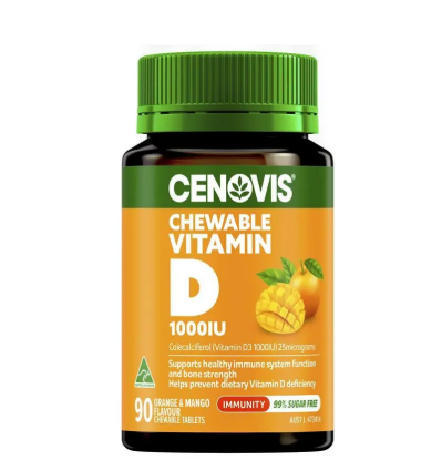 Cenovis Vitamin D 1000IU Chewable 90 Tablets