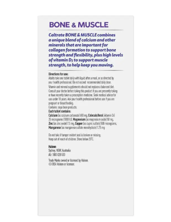 Caltrate Bone and Muscle 60 Tablets