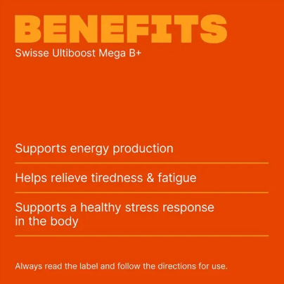 Swisse Mega B + 120 Tablets