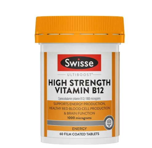 Swisse Vitamin B12 60 Tablets