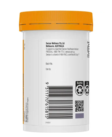 Swisse Ultiboost Vitamin B3 120 Tablets