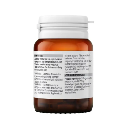 Blackmores Vitamin B6 100mg 40 Tablets