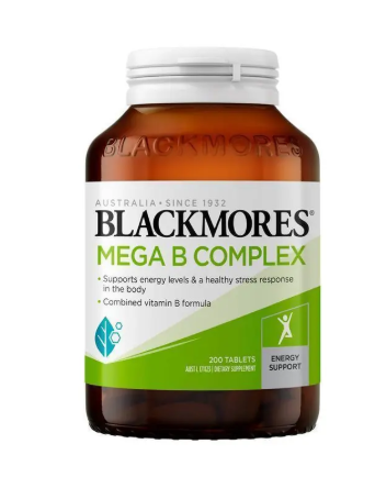 Blackmores Mega B Complex 200 Tablets
