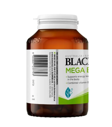 Blackmores Mega B Complex 200 Tablets