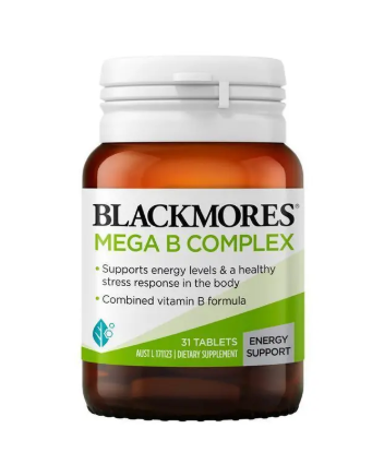 Blackmores Mega B Complex 31 Tablets