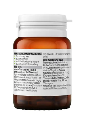 Blackmores Mega B Complex 31 Tablets
