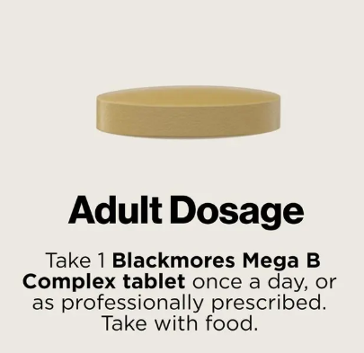 Blackmores Mega B Complex 31 Tablets