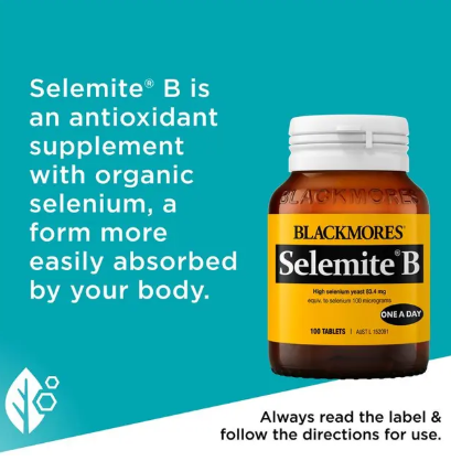 Blackmores Selemite B 100 Tablets