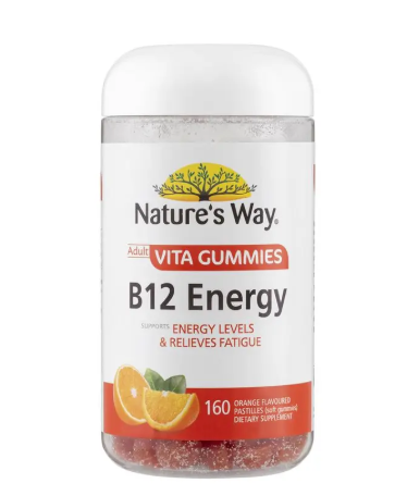 Nature's Way Adult Vita Gummies B12 Energy 160 Gummies Exclusive Size